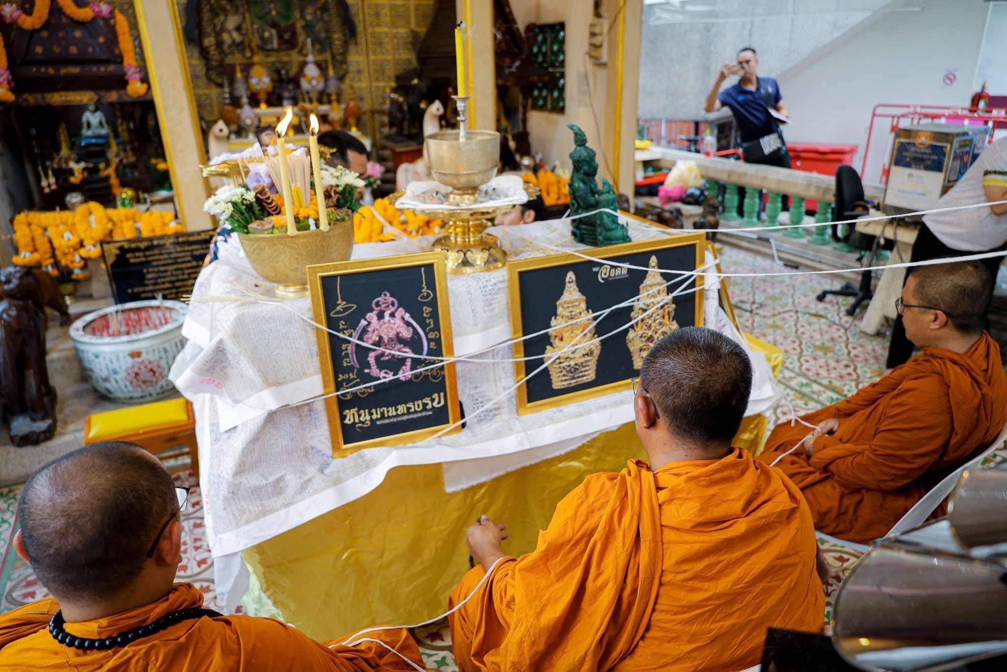 ผ้ามหายันต์พญาองคต no.726 หลวงปู่ศิลา