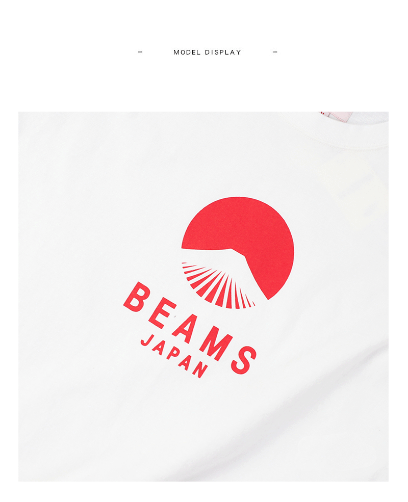 เสื้อโอเวอร์ไซส์ Beams Japan ของแท้ ของใหม่ พร้อมส่ง เสื้อออกกำลังกาย เสื้อเดินป่า