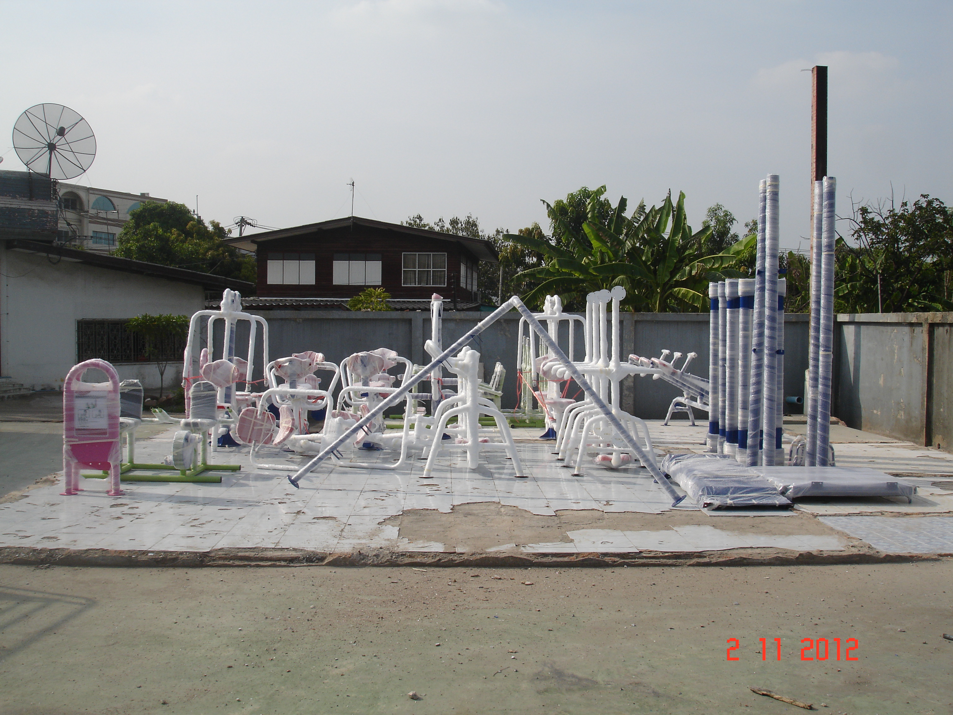 เครื่องออกกำลังกายกลางแจ้งพญาไท