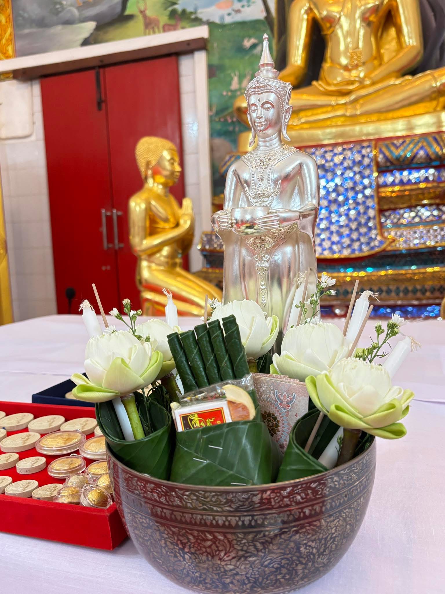 พระสมเด็จคำข้าวปลดหนี้ สองแผ่นดิน (พิมพ์เล็ก) วัดท่าขนุน รับพระประมาณ พ.ค.68