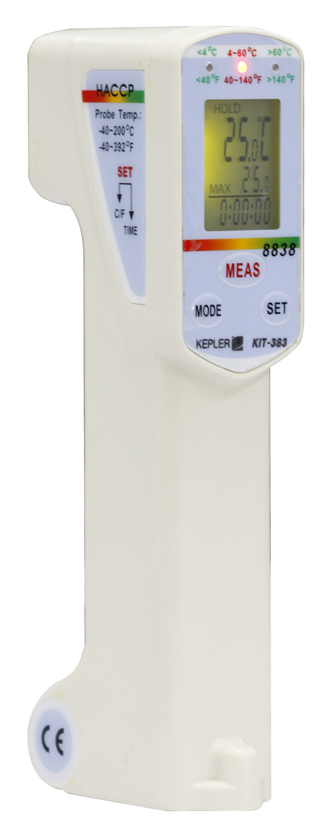 เครื่องวัดอุณหภูมิแบบอินฟราเรด KEPLER รุ่น KIT-383 :Infared Thermometer & Probe RTD