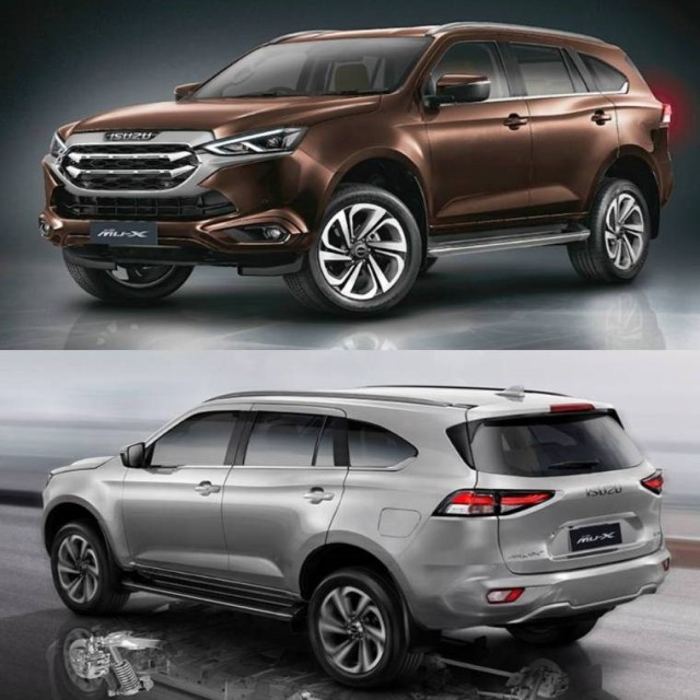 ถาดท้ายรถ Isuzu MU-X MUX ถาดรองท้ายรถ ถาดเก็บของท้ายรถ อีซูซุ มิวเอ็กซ์ ปี 2021-ปัจจุบัน