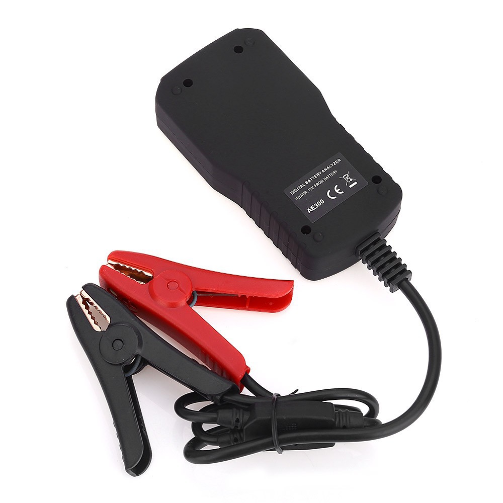 เครื่องเช็คแบตเตอรี่ วัดแบตเตอรี่ รถยนต์ 12V AE300 Car Digital Battery Tester Test Analyzer Diagnostic Tool เครื่อง วัด cca แบตเตอรี่