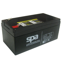 แบตเตอรี่แห้ง 12V 3.3Ah SL12-3.3 SPA Battery Lead Acid SLA VRLA AGM