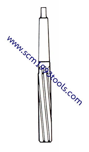 Warrior ตราคนป่า ริมเมอร์ตรงหัวเตเปอร์ (Taper Shank HSS Machine Reamers)