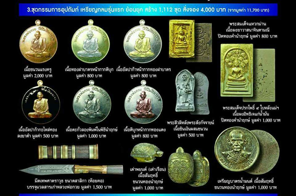 หลวงพ่อกวย (ตะกั่วลองพิมพ์ นำฤกษ์) ชุดกรรมการ(เหรียญกลมหลังยันต์) รุ่นแรงครู