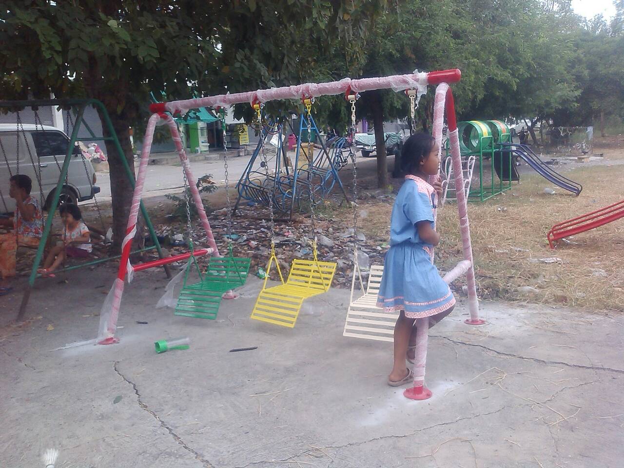 เครื่องออกกำลังกายกลางแจ้งอมตะนคร