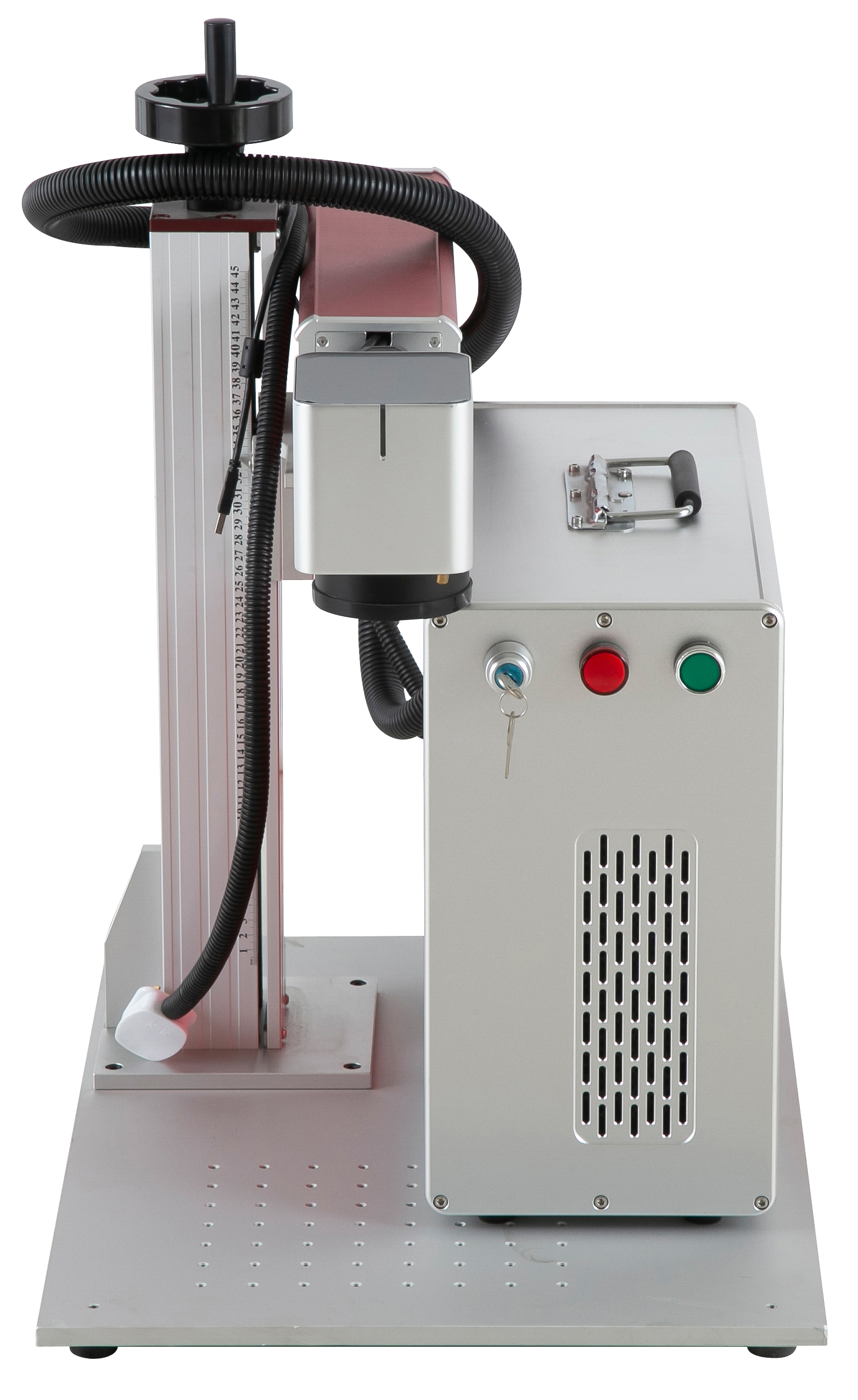 เครื่องเลเซอร์มาร์คกิ้งสำหรับอุตสาหกรรมชนิด Fiber Laser รุ่น KP-LF20-D แบบ Desktop Type (20Watt, พร้อมคอมพิวเตอร์)