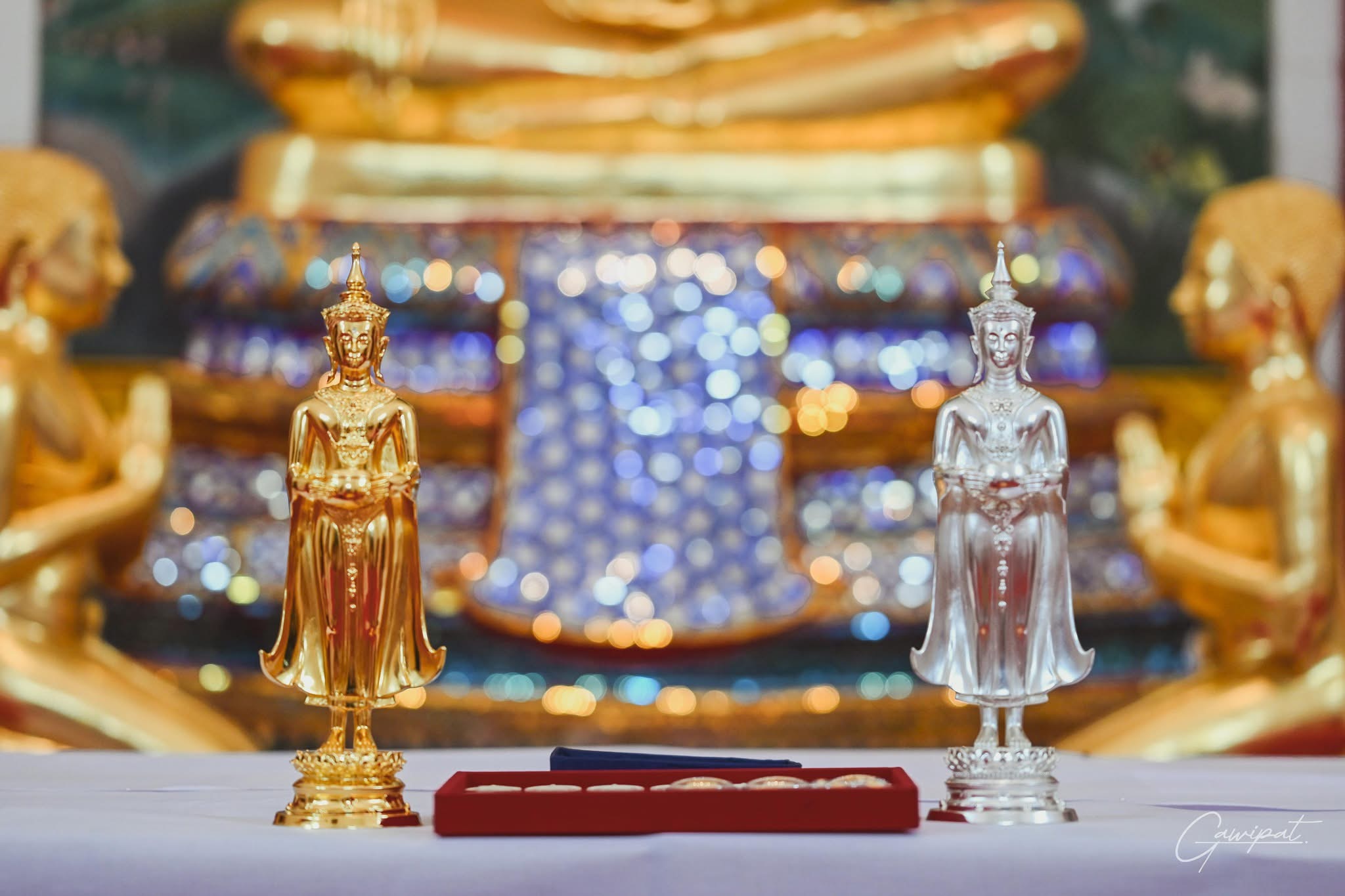 พระคำข้าวปลดหนี้ (ชุด 2 องค์ พิมพ์ ใหญ่+เล็ก) วัดท่าขนุน รับพระประมาณ พ.ค.68