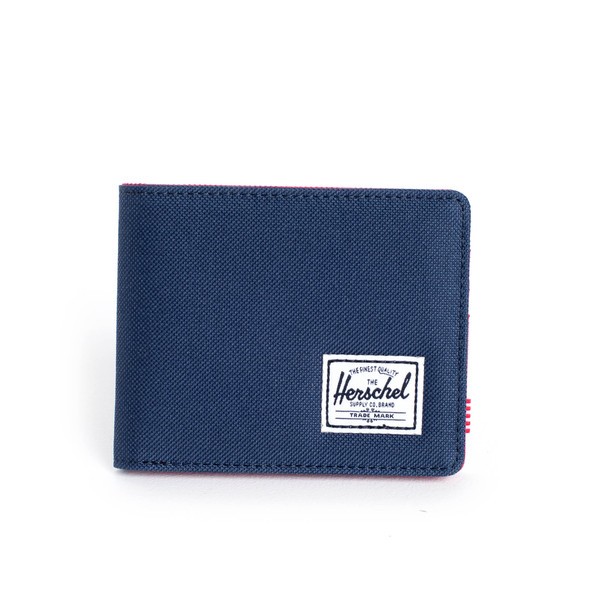 พร้อมส่ง กระเป๋าสตางค์ HERSCHEL ROY WALLET NAVY/RED ของแท้