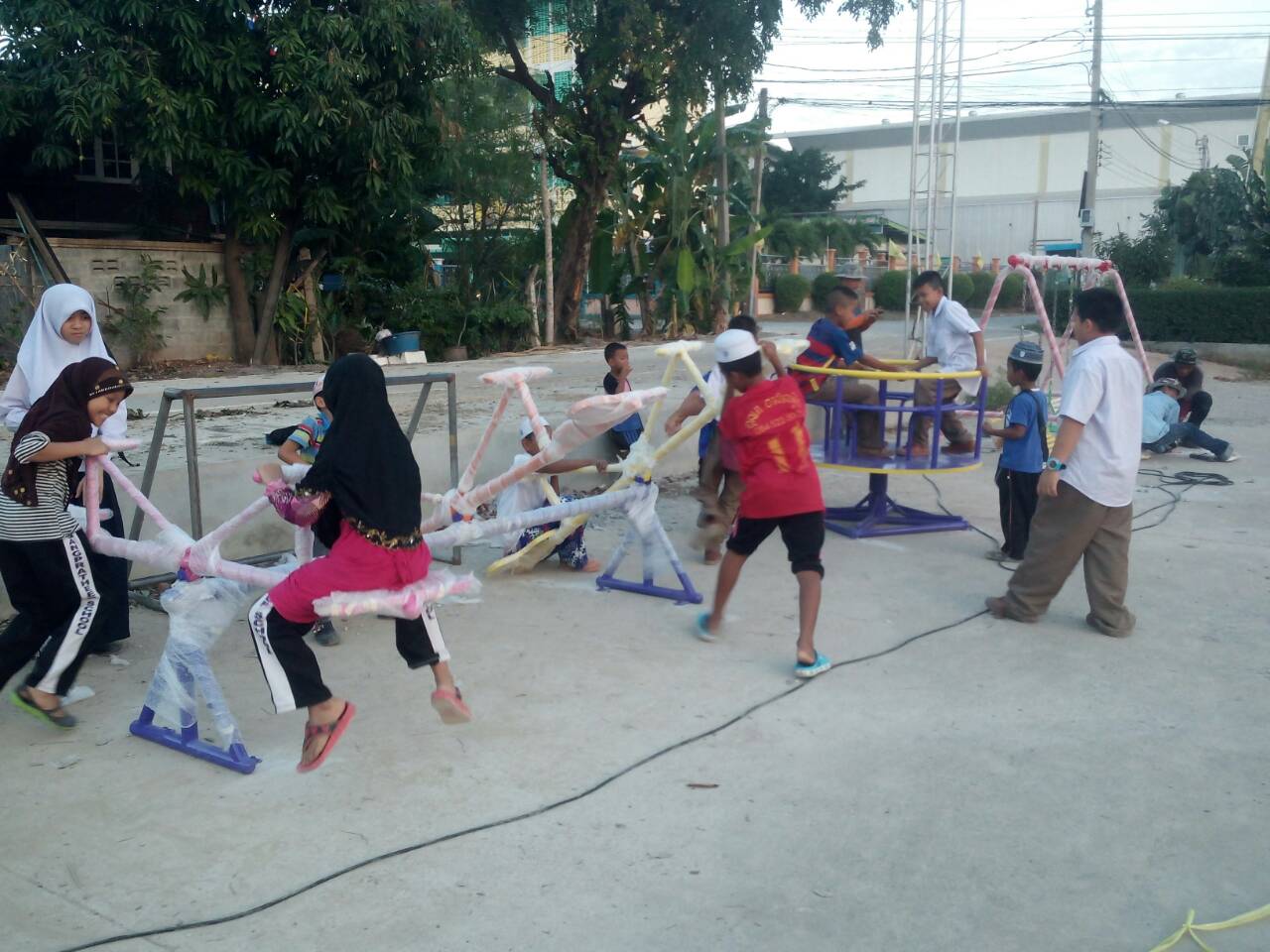 เครื่องออกกำลังกายกลางแจ้งวังหิน