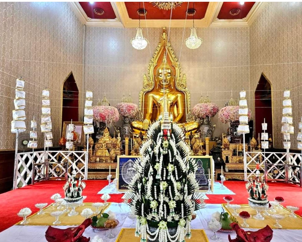 ลูกอมเทียนสัตตบริภัณฑ์ตรีวันในโบสถ์ (เสาร์ 5) หลวงพ่อเล็ก วัดท่าขนุน ปี 67 (1 ใน 100)