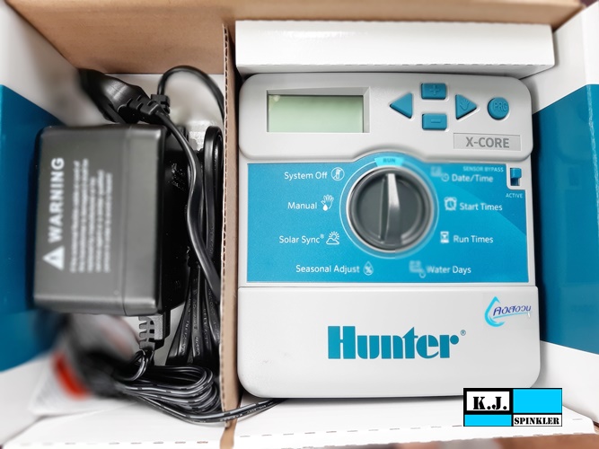 เครื่องควบคุมระบบรดน้ำ Hunter 8 Station X-Core XC-801I-E