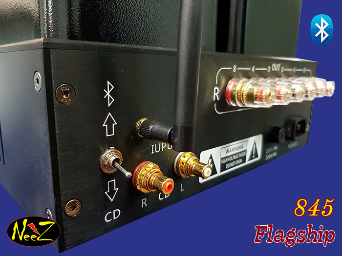 แอมป์หลอด 845 เรือธง ชุดหลอดUSA. Tube Amp+Bluetooth ผลิตโดยShuguang