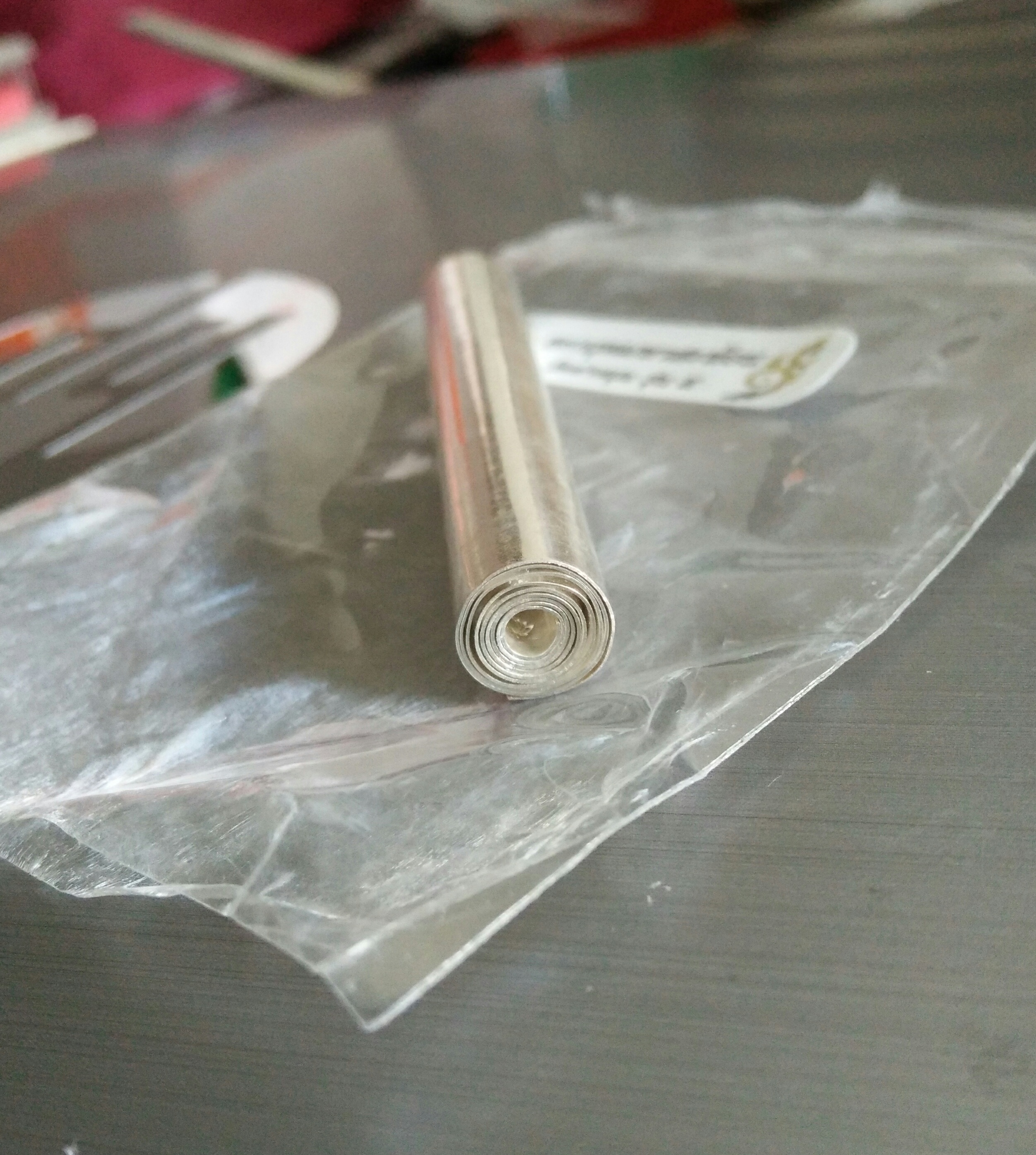 ตะกรุดมหาสะท้อนเนื้อเงิน รุ่น 5 วัดท่าขนุน