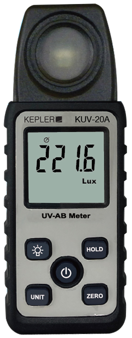 เครื่องวัดแสงยูวีเอบี (UVAB Light Meter) รุ่น KUV-20A แบรนด์ KEPLER