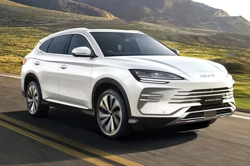 เสาแปะข้าง BYD SEALION6 บีวายดี ซีไลอ้อน6 ปี 2024-ปัจจุบัน Pillar cover(สีเงิน)( สเตนเลสแท้ 304)