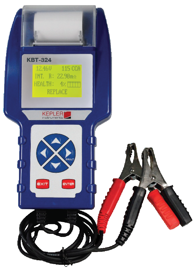 เครื่องวัดและวิเคราะห์แบตเตอรี่ KEPLER model KBT-324
