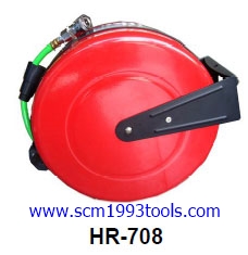 ตลับเก็บสายลมอัตโนมัติ รุ่น HR-708 ยาว 15 เมตร ตรา Hobayashi Automatic Air Hose Reel