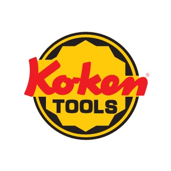 โคเก้น : ลูกบล็อก "สั้น" สีขาว รู 1/2" 6 เหลี่ยม Koken : 1/2"DR. 6PT Metric Standard Hand Socket (4400M)
