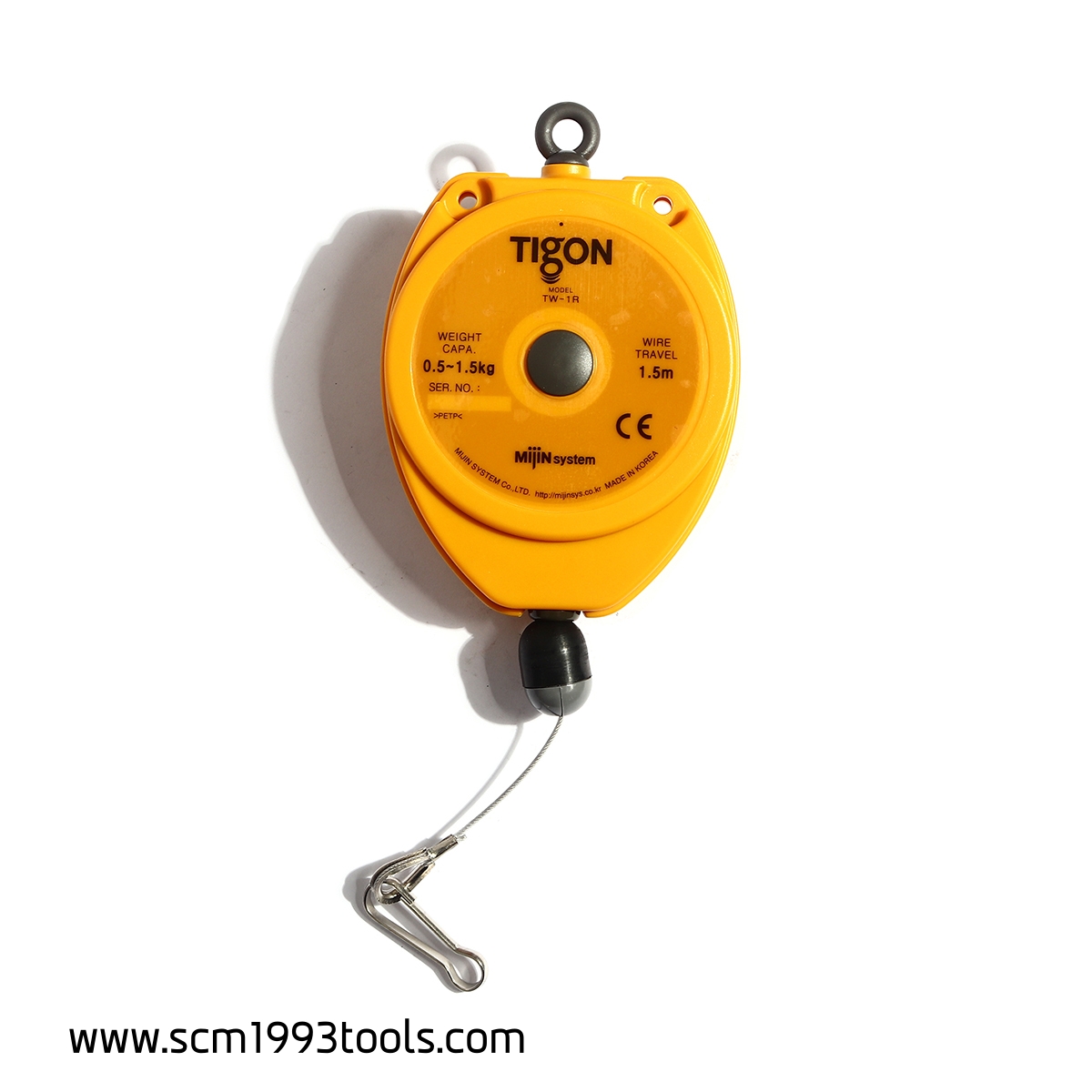 Tigon ไทกอน รุ่น NTW-1R รอกสปริงแบบ รีแทรกเตอร์ 0.5-1.5 kg. Balance Ace Retractor