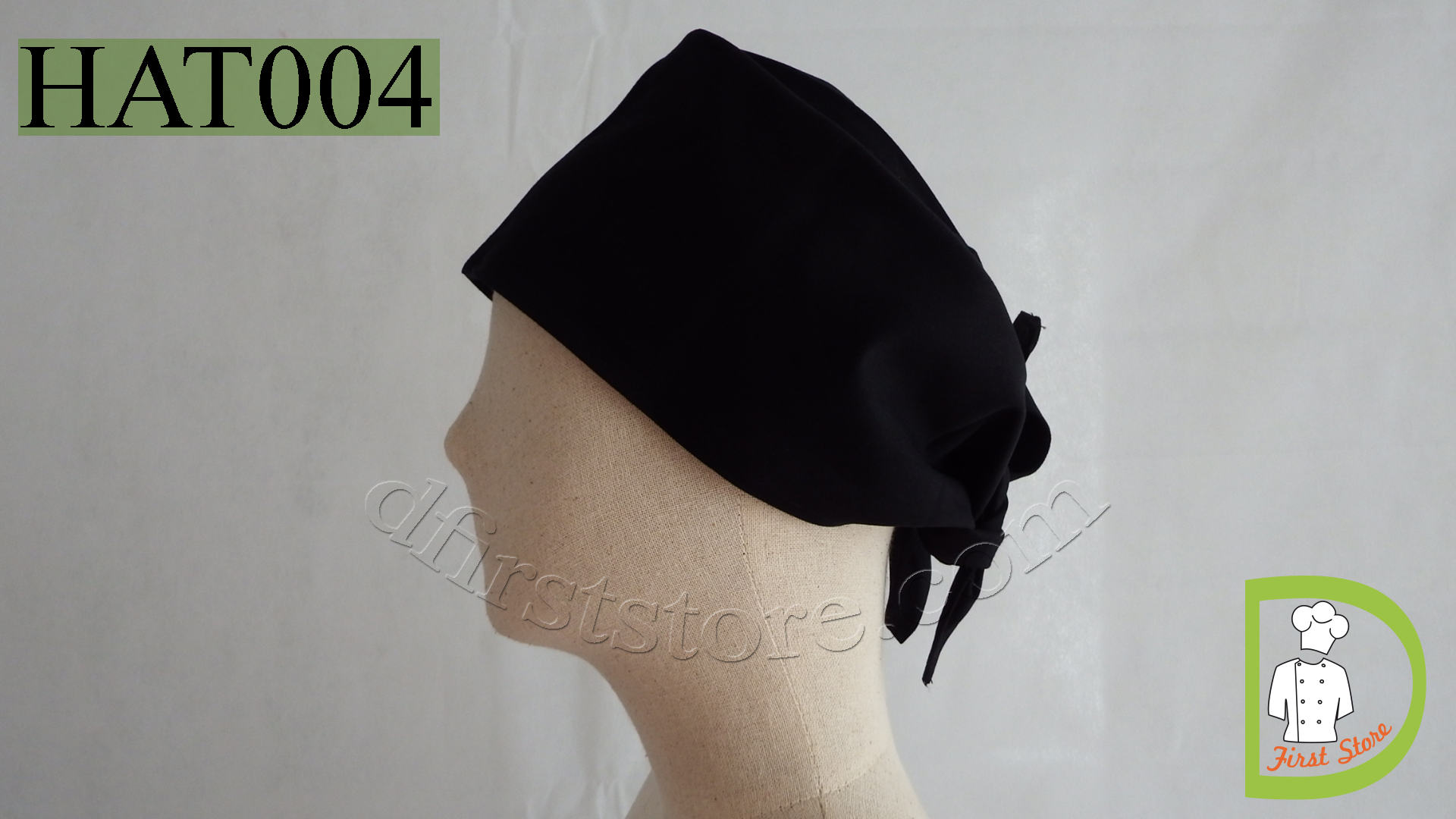 HAT004 Japanese Hat หมวกเชฟญี่ปุ่น