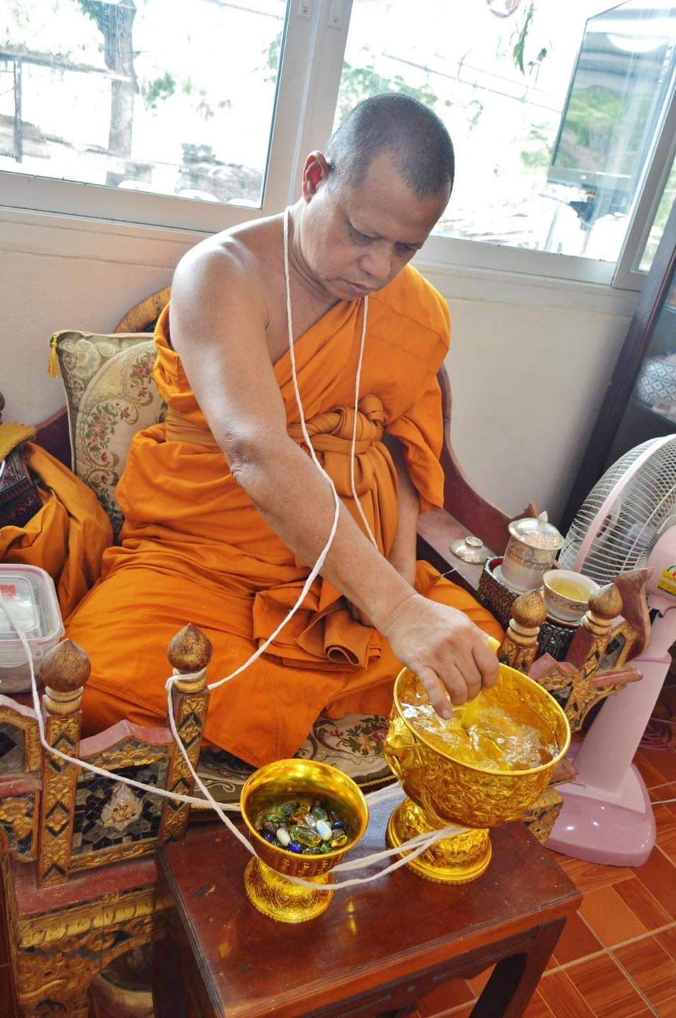 มีดดาบฟ้าฟื้น No.12 หลวงพ่อเล็กวัดท่าขนุนร่วมพุทธาภิเษก ปี 64