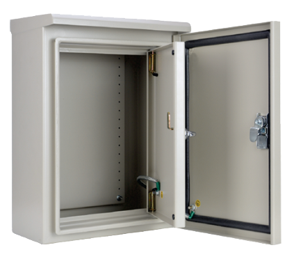 KBJD ตู้ไฟสวิทช์บอร์ดแบบกันฝุ่นกันน้ำ ฝา 2 ชั้น มีหลังคา (ฝานอกทึบ)