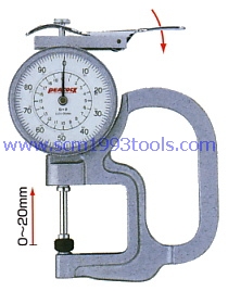PEACOCK พีค๊อก รุ่น G-2 เกจวัดหนาบาง Dial Thickness Gauge
