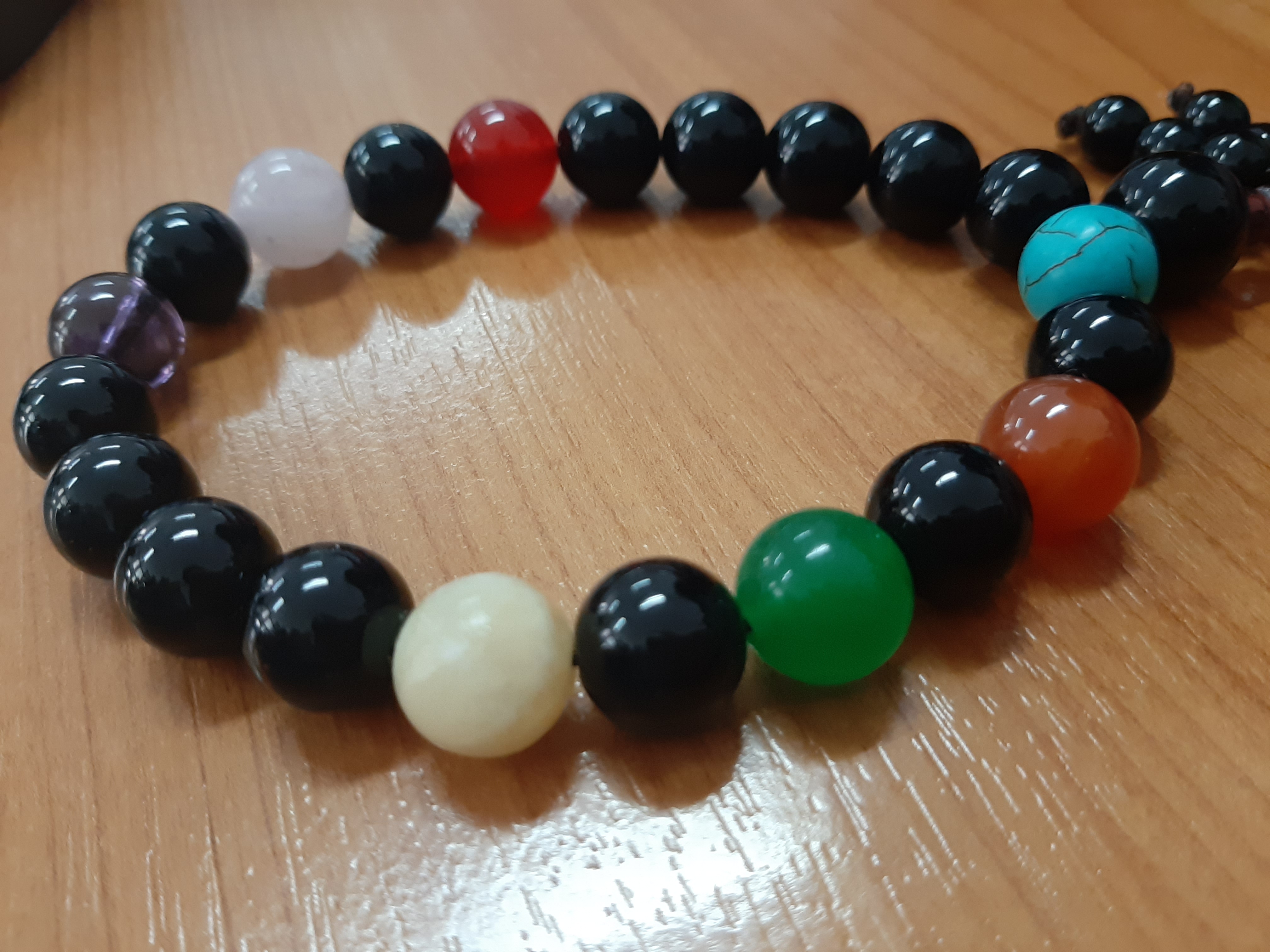 สร้อยข้อมือสำหรับภาวนา ลต.ม้า วัดถ้ำเมืองนะ