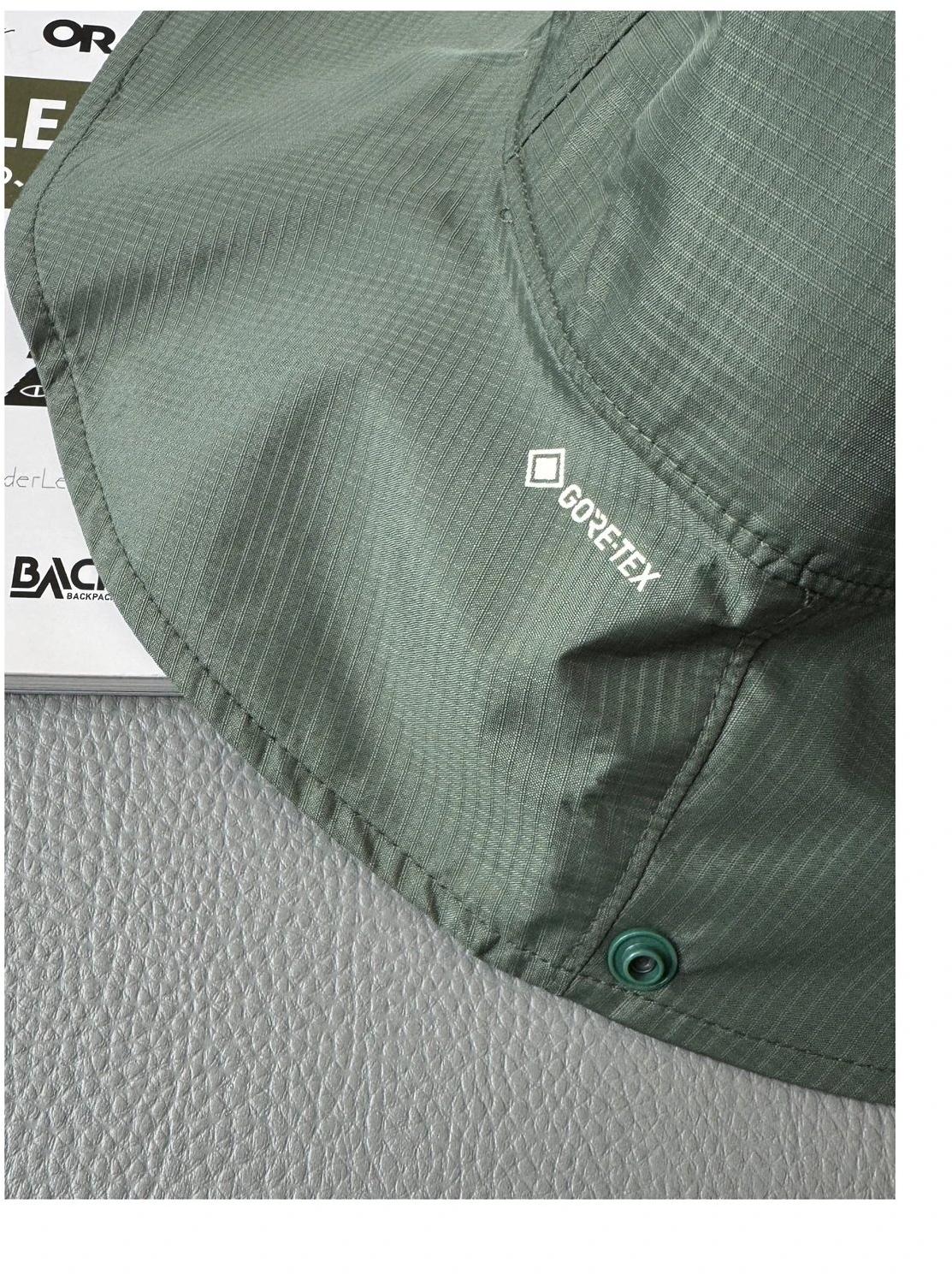 หมวกเดินป่า ตกปลา Montbell Gore-Tex Storm hat ของใหม่ ของแท้ พร้อมส่งจากไทย หมวกกันน้ำ Bucket