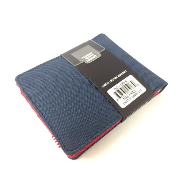 พร้อมส่ง กระเป๋าสตางค์ Herschel Supply Co Roy Coin Wallet Raven ของแท้