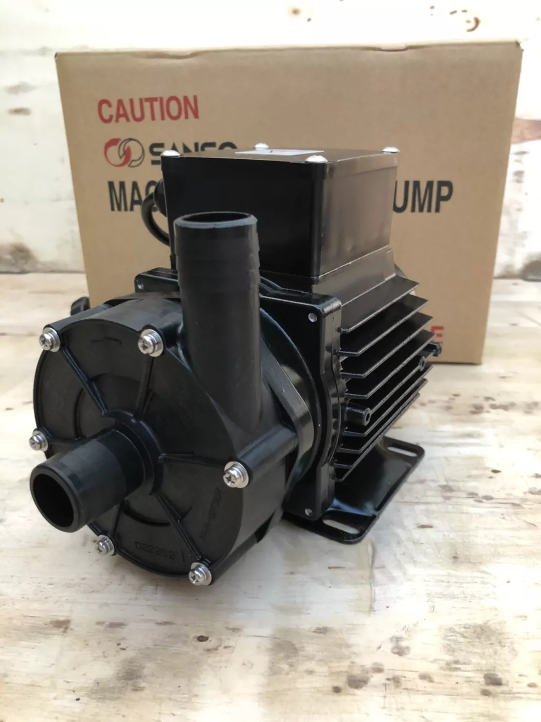 SANSO รุ่น PMD-1561 ปั๊มน้ำยาเคมี ใบพัดแม่เหล็ก MAGNET DRIVE SEALLESS PUMP