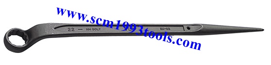 NETUREN เนทซูเรน ประแจแหวน หัวเดี่ยวปลายแหลม 60 องศา Single-End Ring Spanner ญี่ปุ่น คุณภาพดี