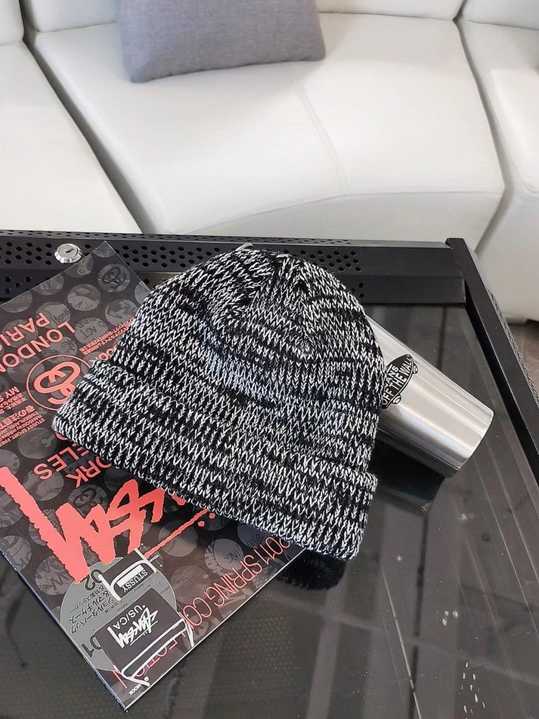 หมวกไหมพรม Vans Core Basic Dark Grey Beanie ของใหม่ ของแท้ พร้อมส่ง