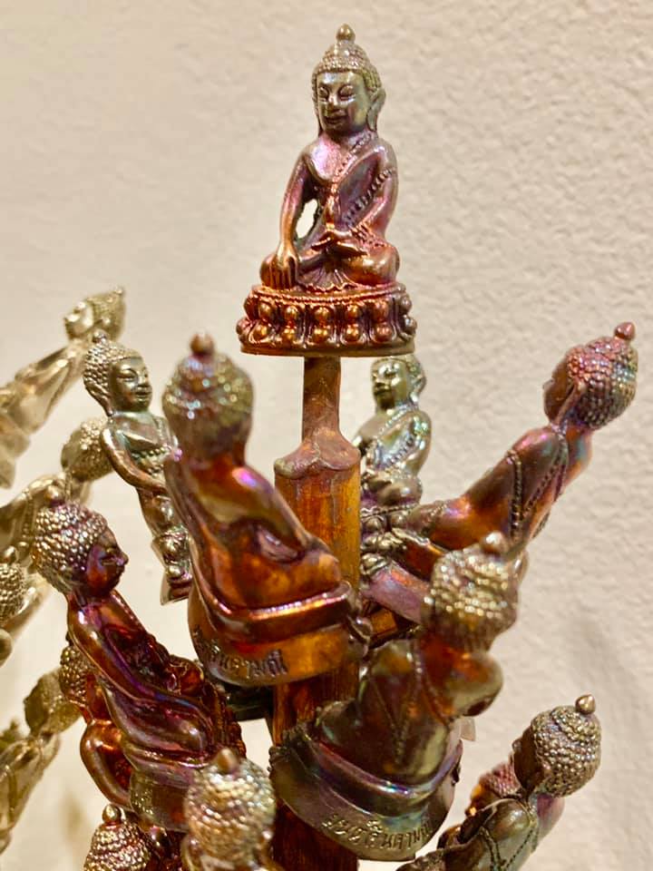 พระสมเด็จแหวกม่านโรยผงพระกริ่งจินดามณีมนต์พระกาฬ ลพ.เล็กเททอง เข้าพุทธาภิเษกวัดท่าขนุน