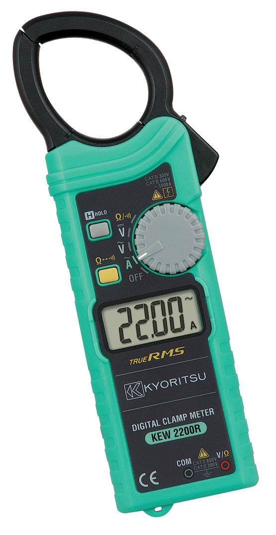 Kyoritsu แคล้มป์มิเตอร์แบบดิจิตอล รุ่น KEW 2200R