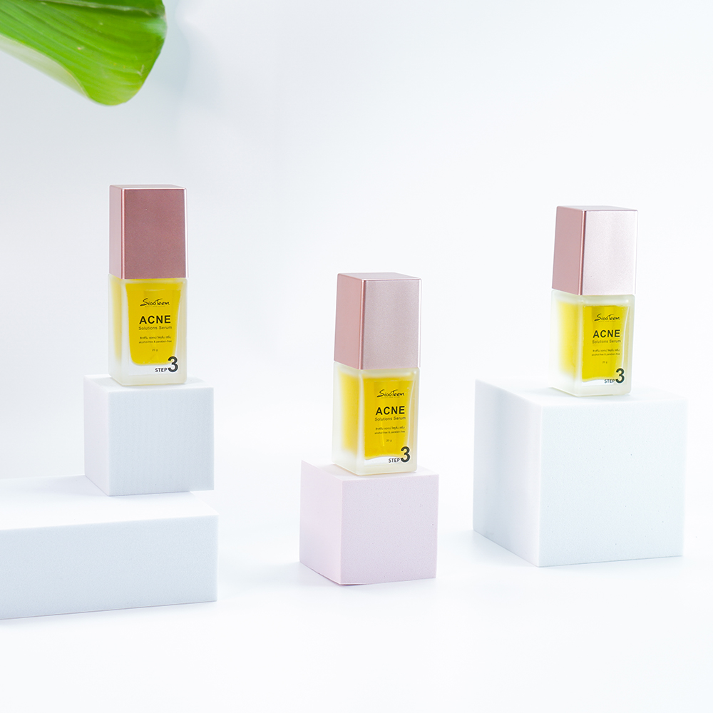 SIXTEEM ACNE Solutions Serum เซรั่มสิว ลดสิวอักเสบ รักษาสิว สูตรป้องกันสิว