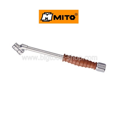 MITO : หัวเติมลม หัวเติมลมยาง หัวเติมลมยาว 2 หัว (Tire Air Chuck) (MI-60)