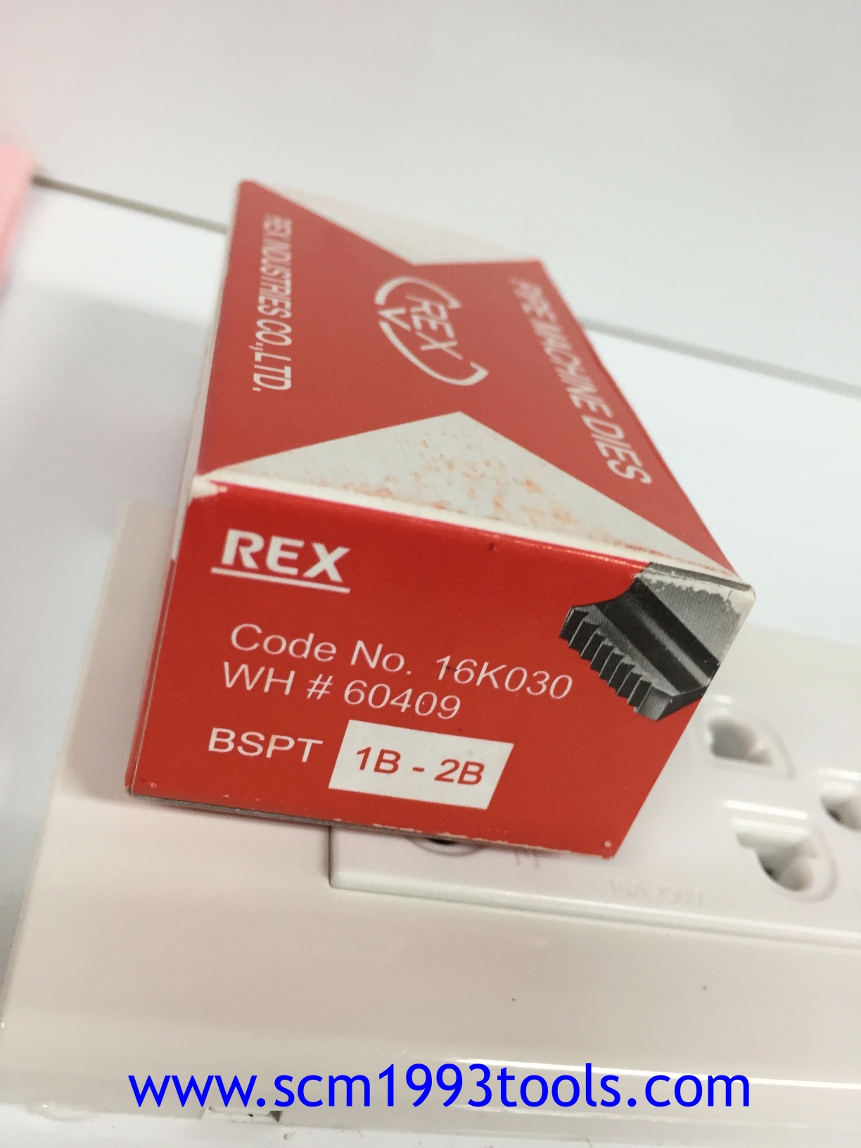 REX เร๊กซ์ ฟันต๊าบ เกลียวแป๊บ BSPT สำหรับเครื่องต๊าบ REX รุ่น N80A, N50A, N100A, 80ADX DIES