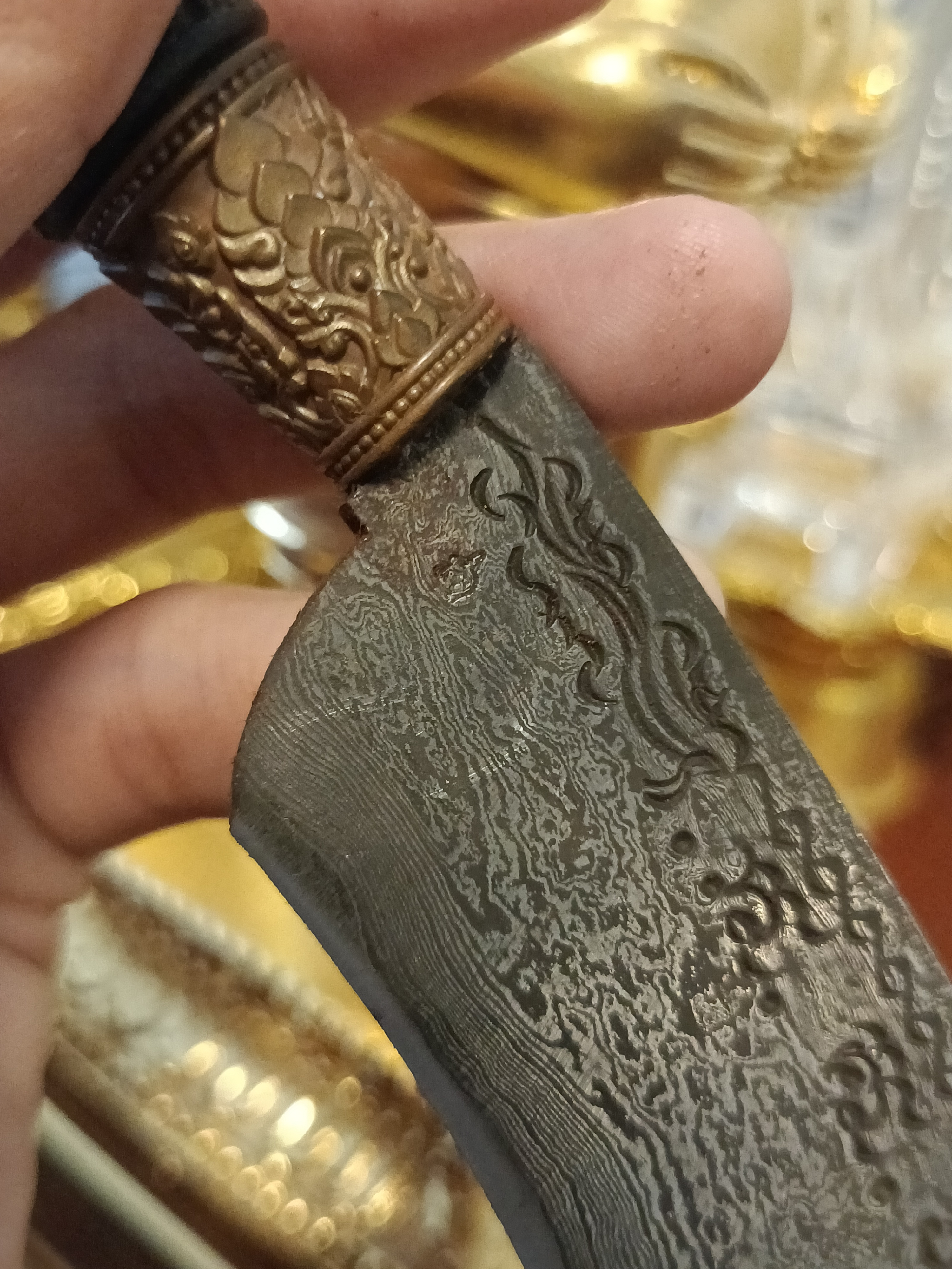 มีดมงคลจักรวาลฟ้าครอบ ขนาด 5.5 นิ้ว หลวงพ่อเล็กเสก