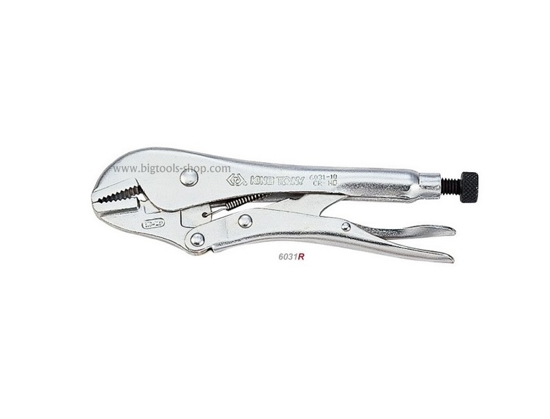 คิง โทนี่ : คีมล็อค ปากตรง 10" King Tony : Lock Grip-Plier 10" (6031-10)