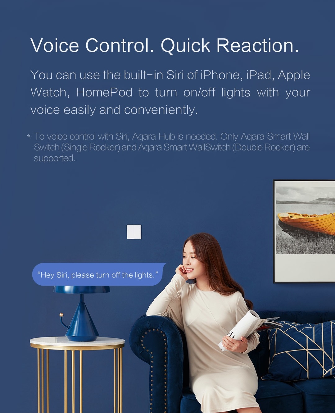 Xiaomi Aqara D1 สวิตช์อัจฉริยะ ควบคุมผ่านแอพ Smart Wall Switch 3