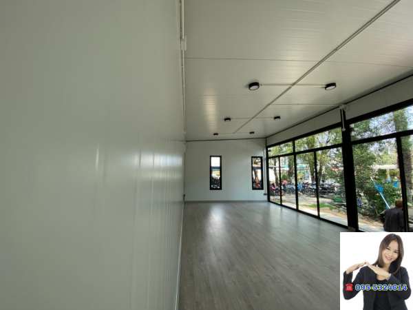 ออฟฟิศสำเร็จรูป บ้านสำเร็จรูป ขนาด4.00x8.00 เมตร