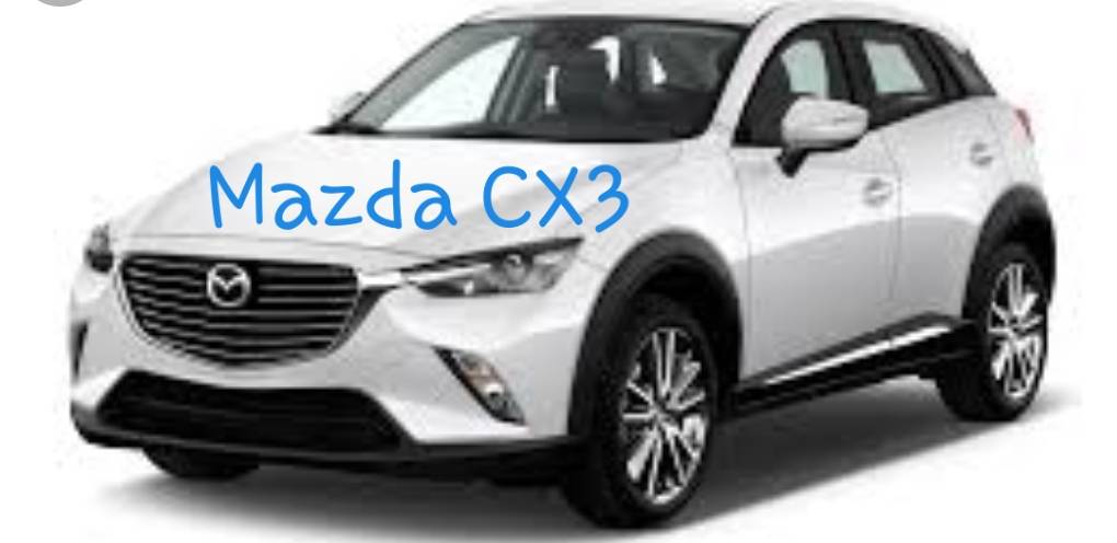 คิ้วกันสาด มาสด้า ซีเอ็กซ์3 Mazda CX3 ปี 2015-2018(ใช้เทป 3M)