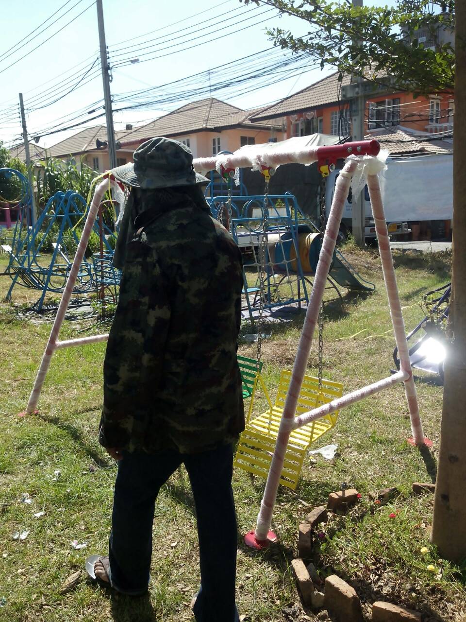 เครื่องออกกำลังกายกลางแจ้งบ้านฉาง