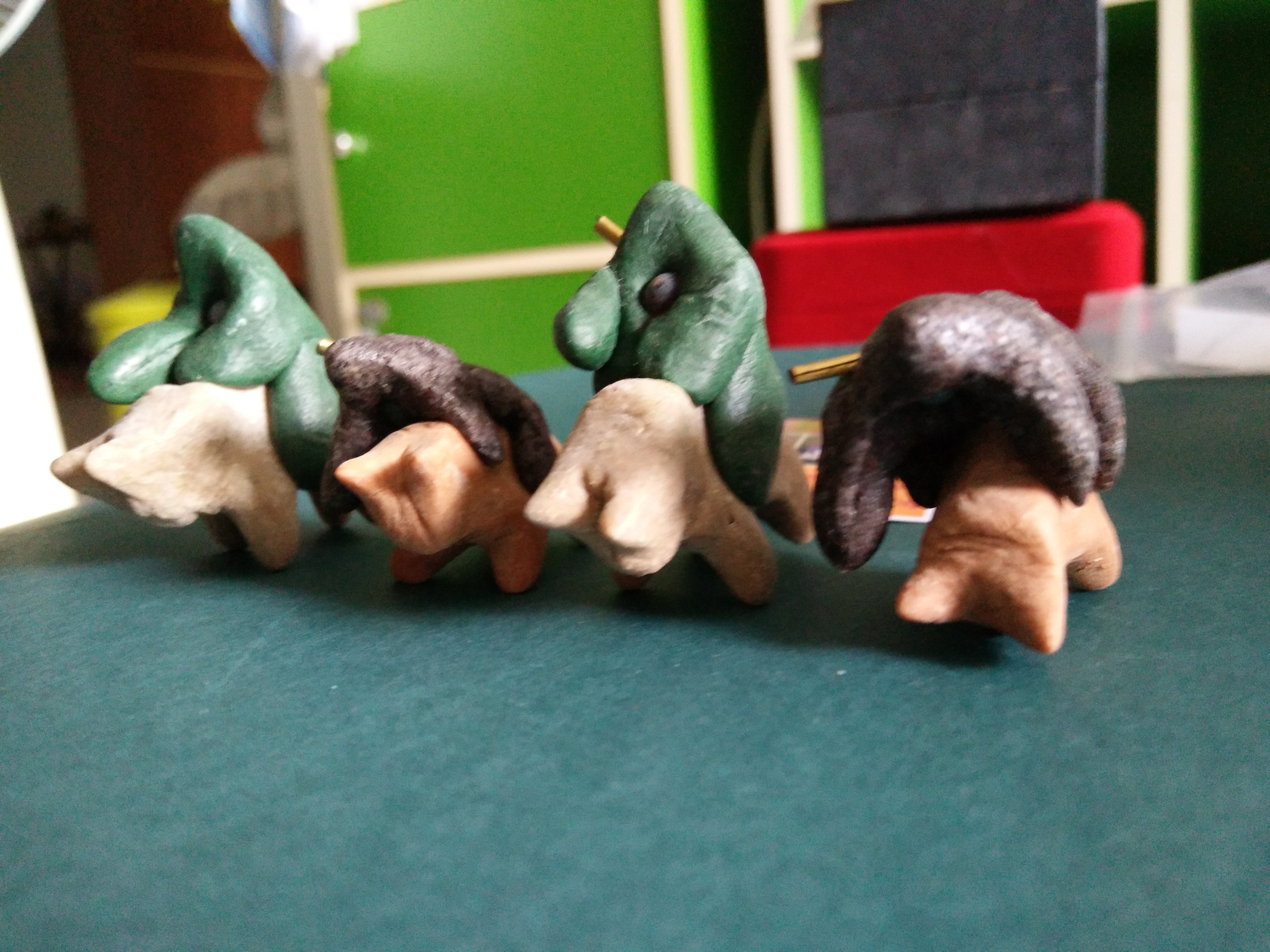 หุ่นพยนต์ วัวธนู หลวงพ่อหนุน