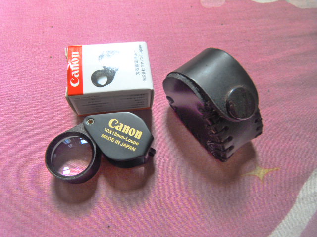 กล้องส่องพระ แคนนอน Canon 10X ( สีดำ ) พร้อม กระเป๋ากล้อง ซองหนังแท้ ใส่กล้องส่องพระ