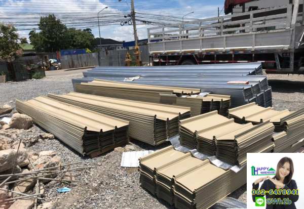 โกดังสำเร็จรูป ขนาด 15x23x6 เมตร