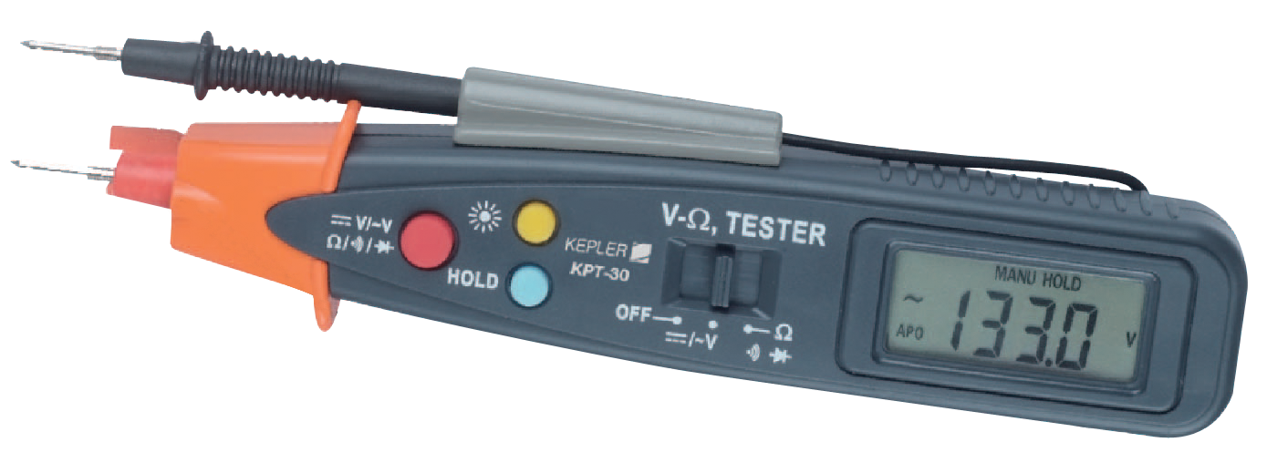 มัลติมิเตอร์แบบดิจิตอล (Digital Multimeters) KEPLER รุ่น KPT-30